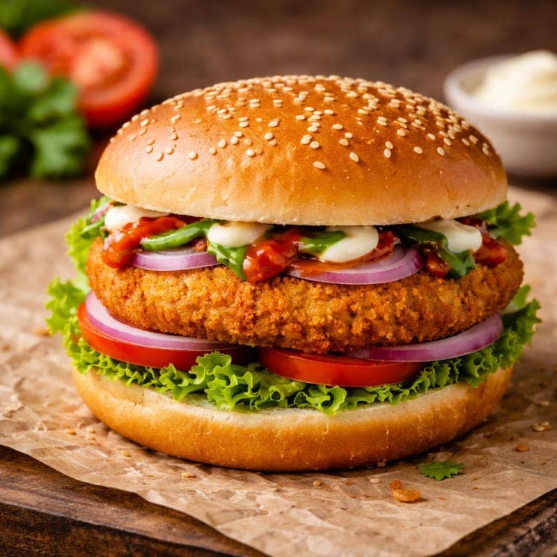 Aloo Tikki Burger
